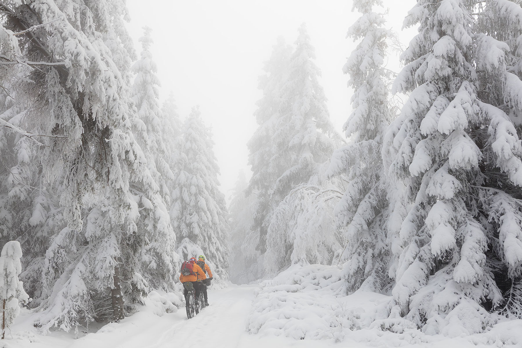 …we were riding…