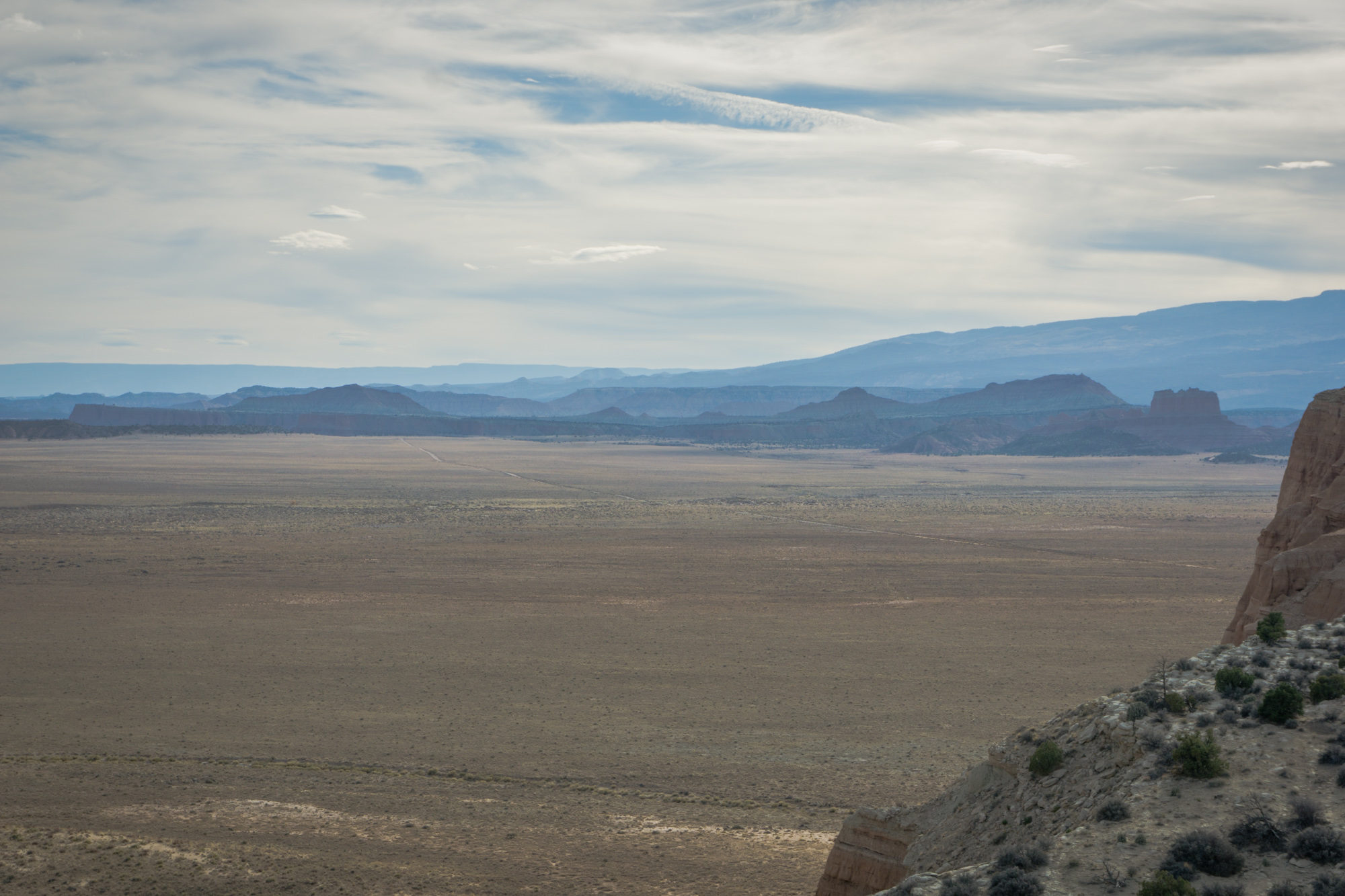 More descending on open roads. We were waiting for hidden power climbs, but they were few and far between.