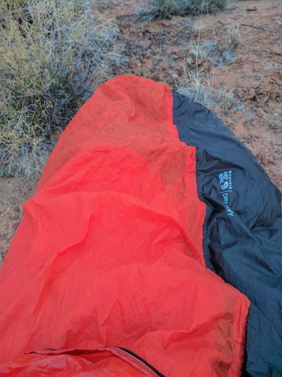 Mountain Hardwear Dry.Q Bivy Sack Review Bikepacker