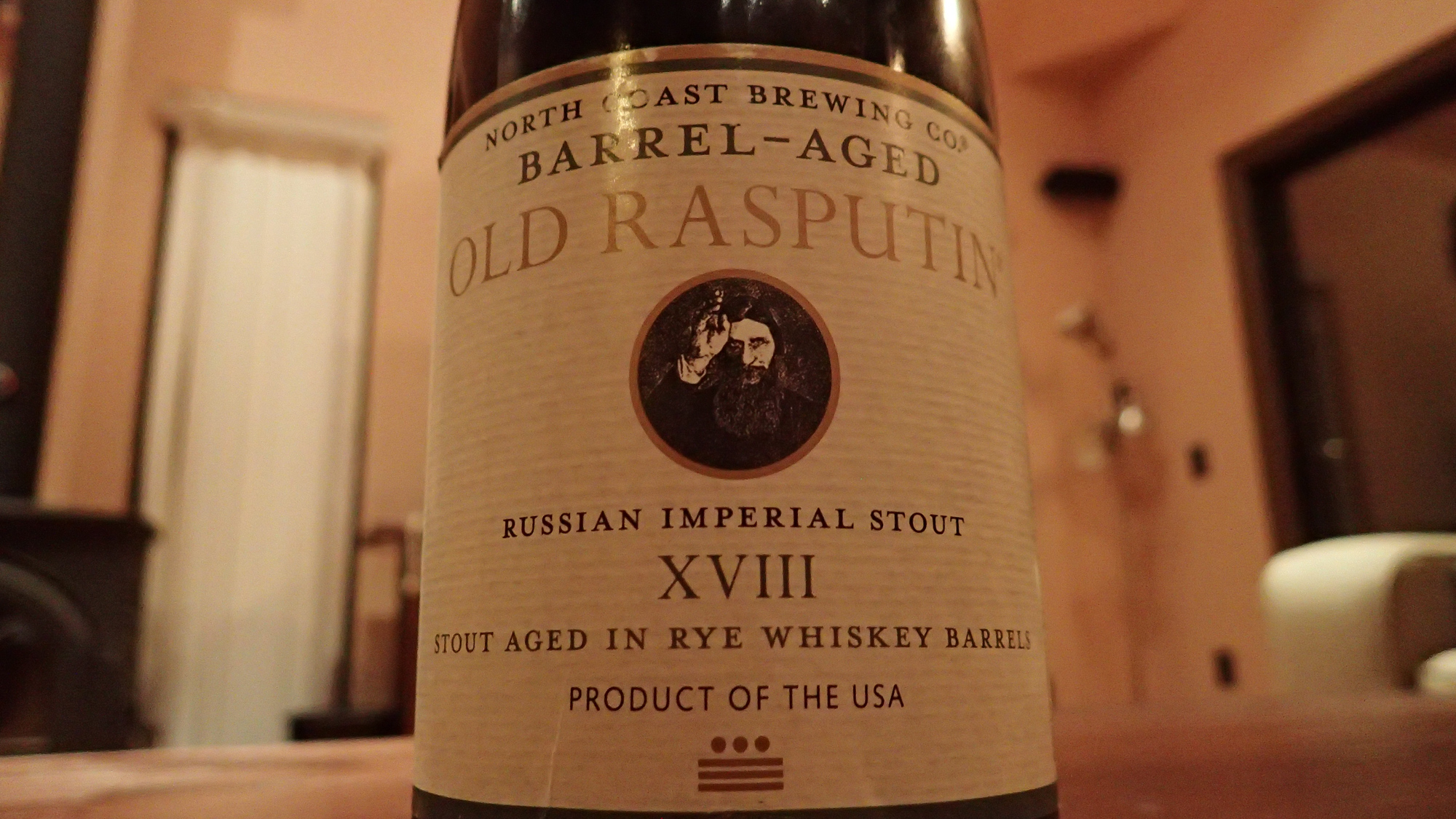 North Coast Brewing’s Barrel-Aged Old Rasputin XVIII